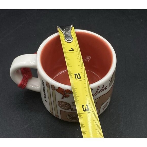 UTAH Starbucks Been There Series Coffee Ornament Demitasse Mini 2019 - Picture 8 of 9
